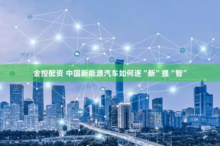 金控配资 中国新能源汽车如何逐“新”提“智”