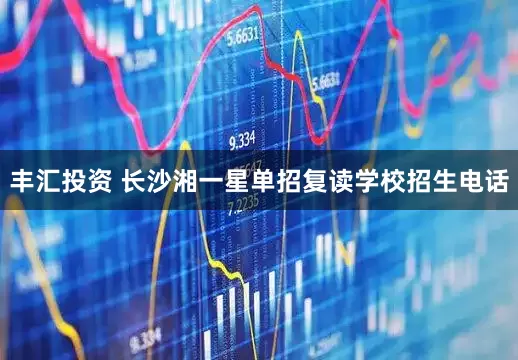 丰汇投资 长沙湘一星单招复读学校招生电话