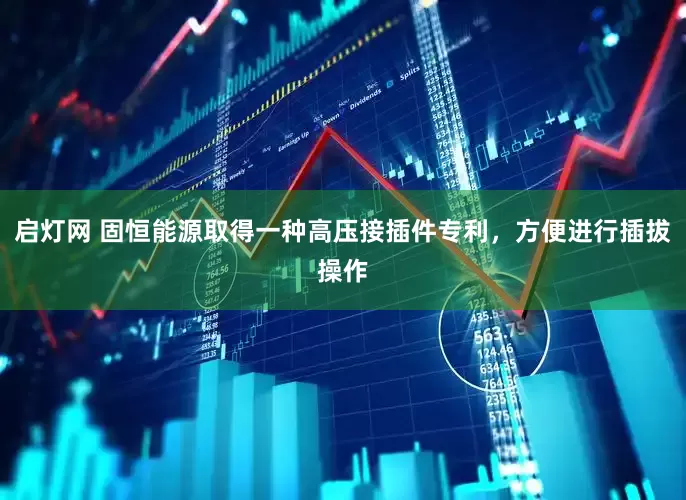 启灯网 固恒能源取得一种高压接插件专利，方便进行插拔操作